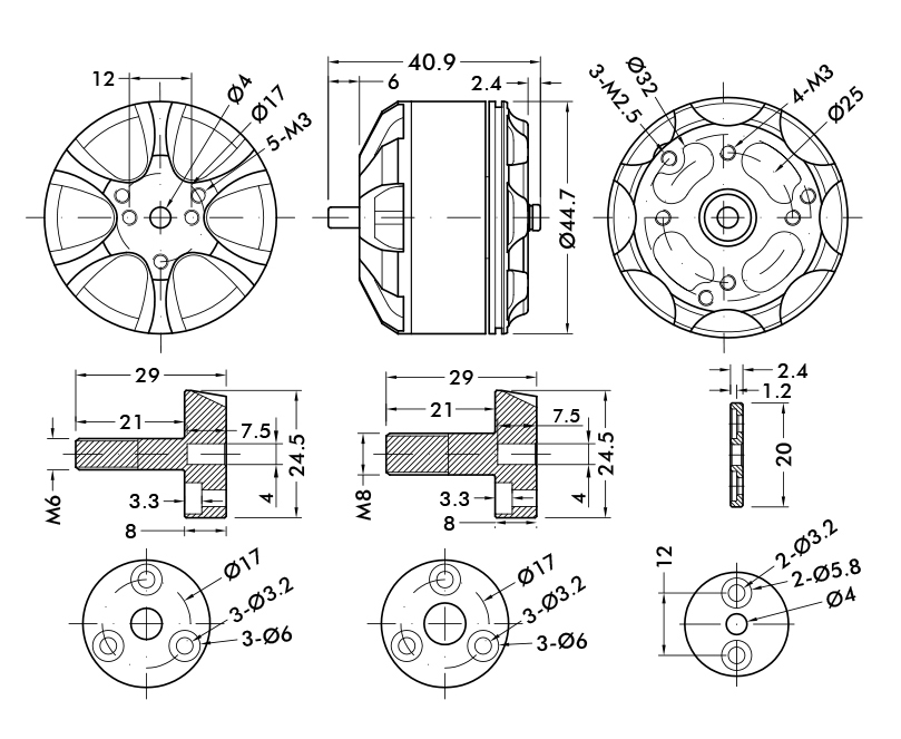 T-Motor MN4012-9 KV480