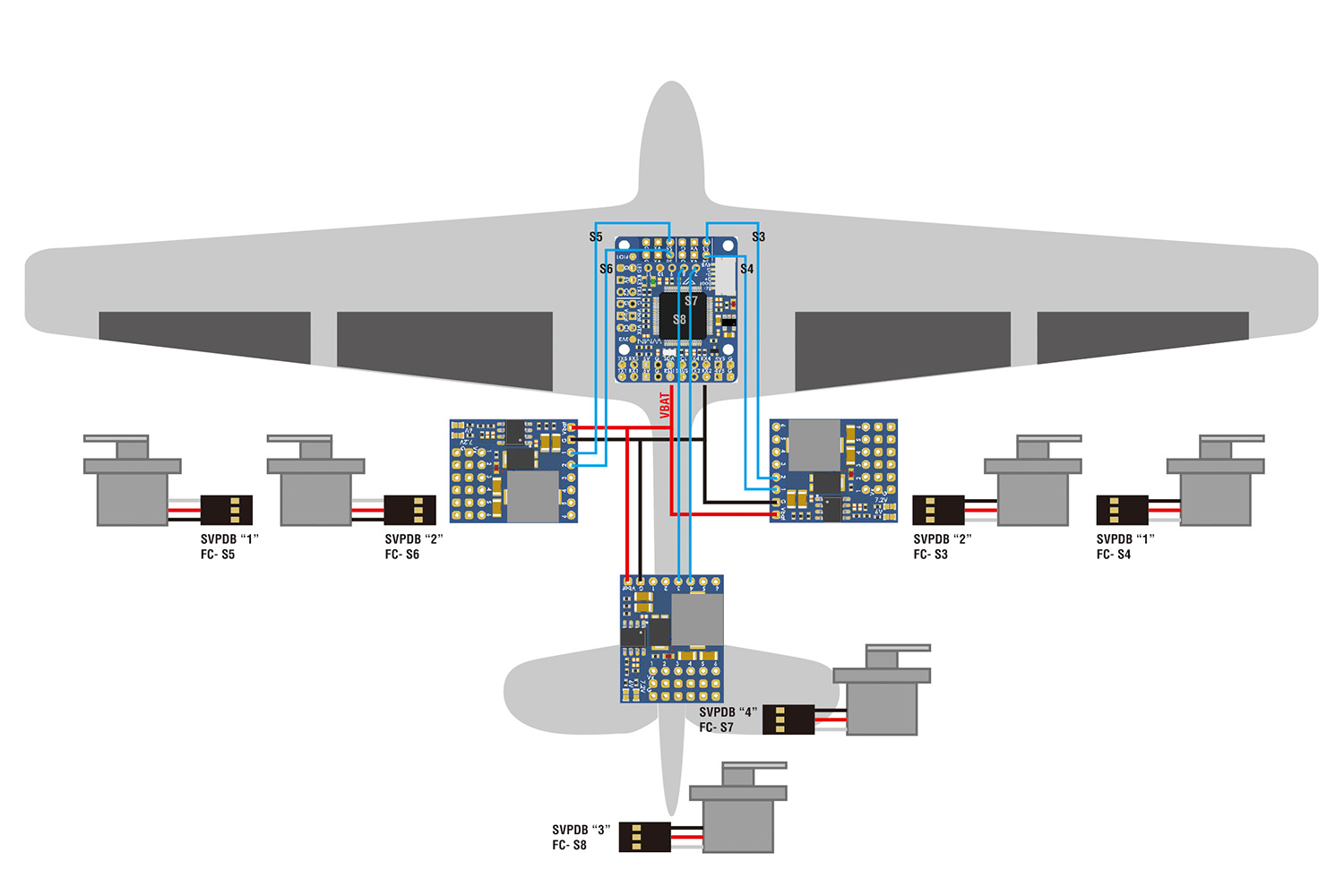 Matek SVPDB-8S