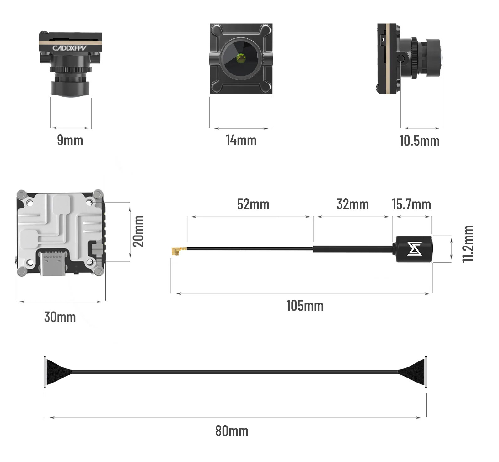 Caddx Nebula Pro Nano Vista Kit