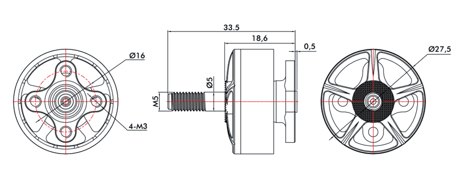 T-Motor F60 PRO III Motor